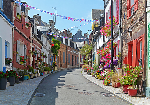 Rue traditionnelle de Saint-Valery-sur-Somme